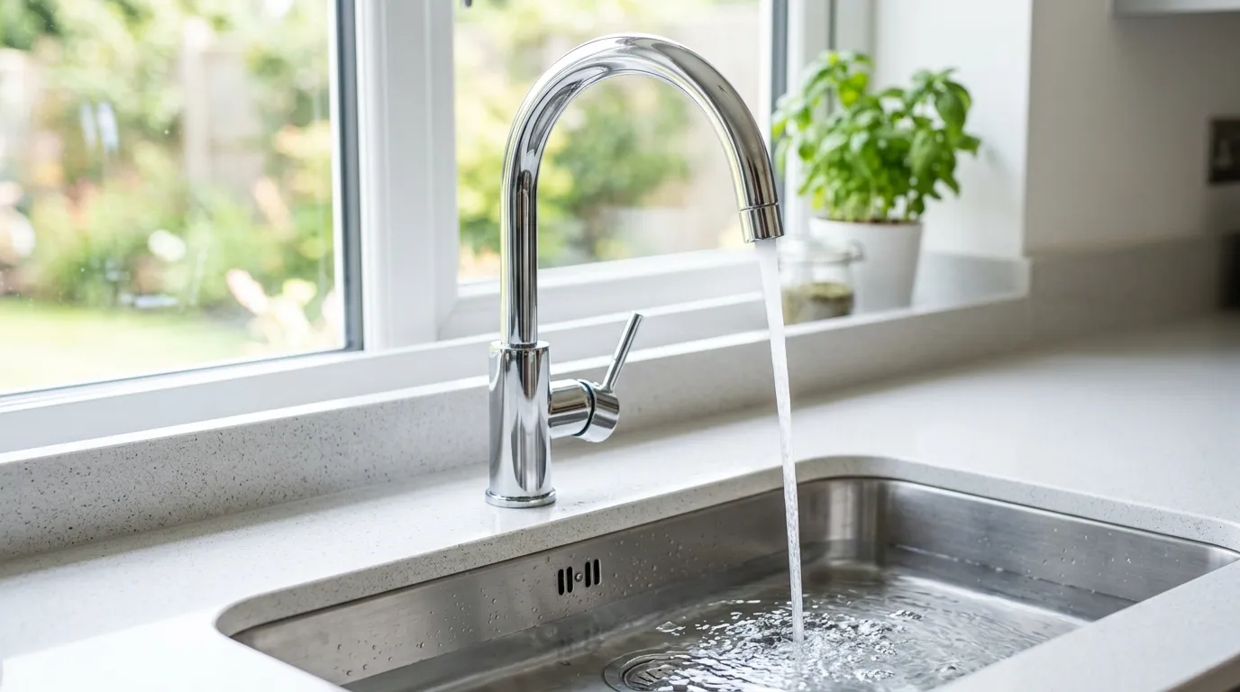 Local Plumbing Master Pros same day plumber fixing a faucet in Douglass, KS